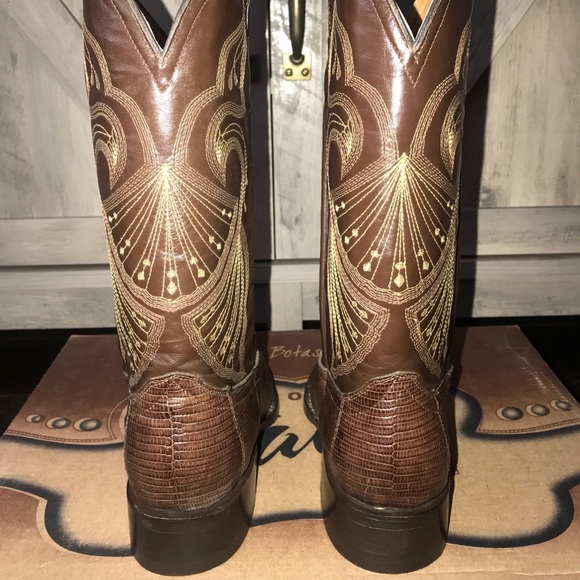 👢EL PATRÓN LEATHER COWBOY BOOTS👢 - Picture 3 of 8